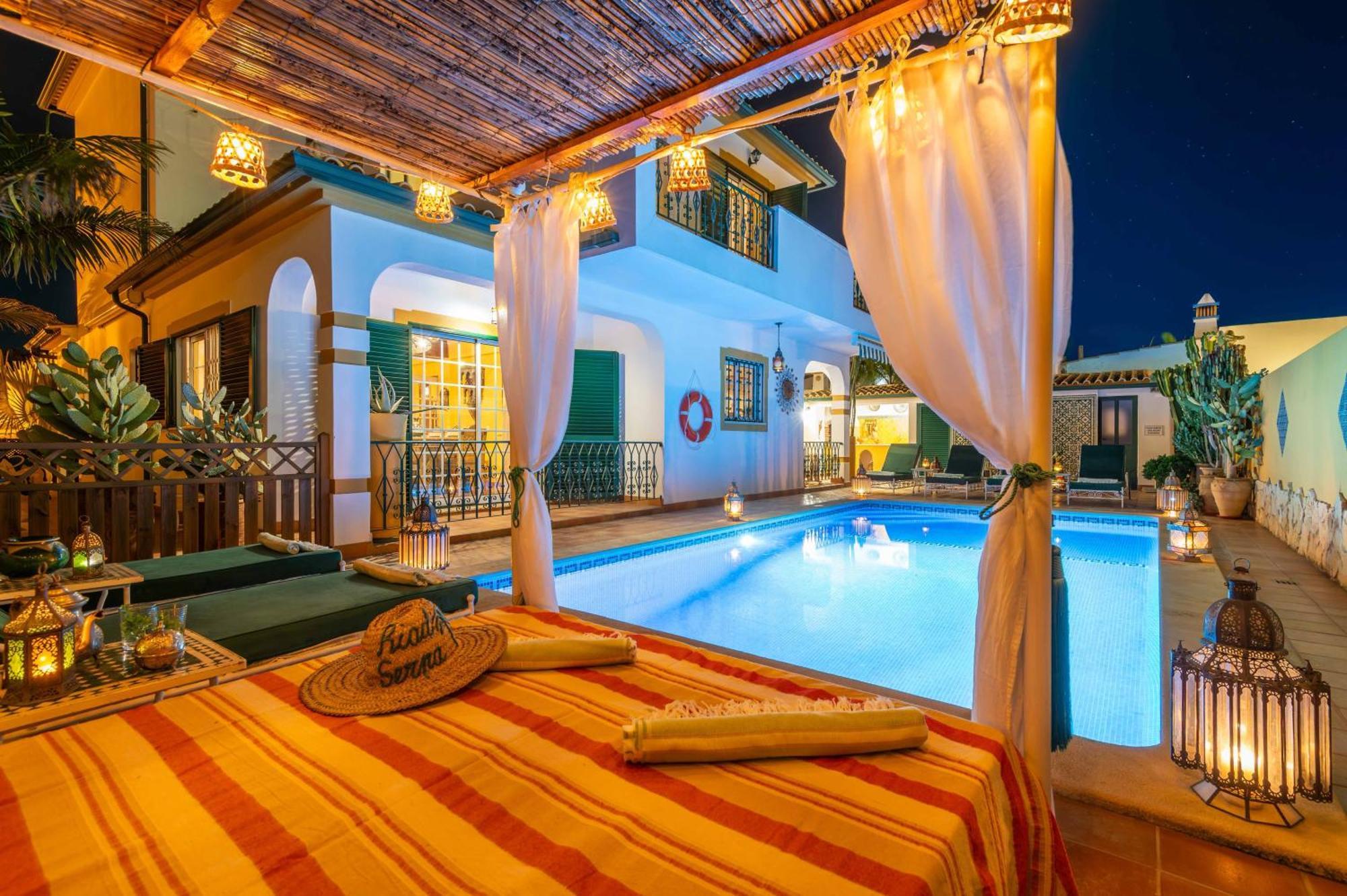 Riad Serpa Gale - Luxury, Private Pool, Ac, Wifi, 5 Min From The Beach Guia  Kültér fotó