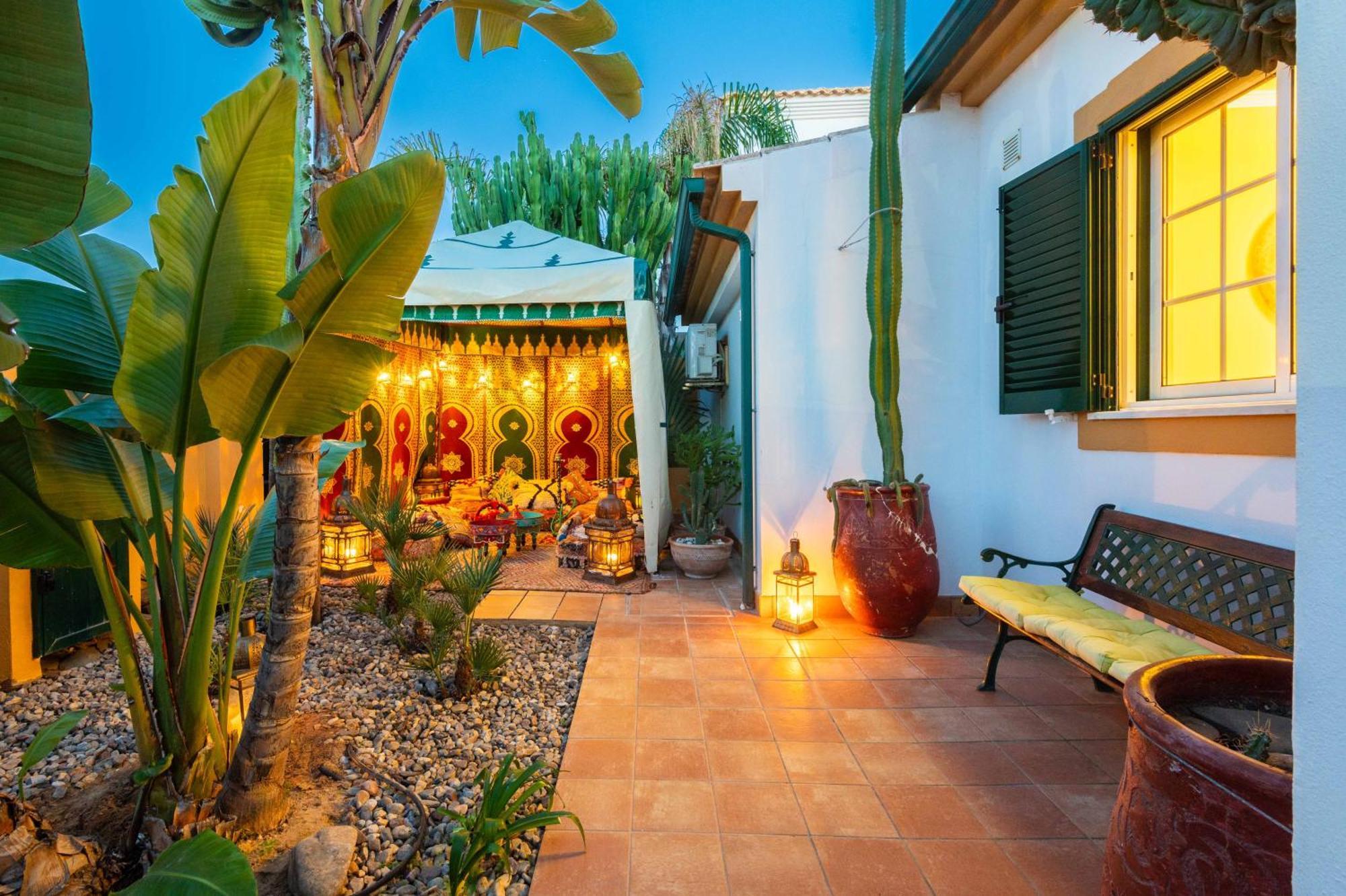 Riad Serpa Gale - Luxury, Private Pool, Ac, Wifi, 5 Min From The Beach Guia  Kültér fotó
